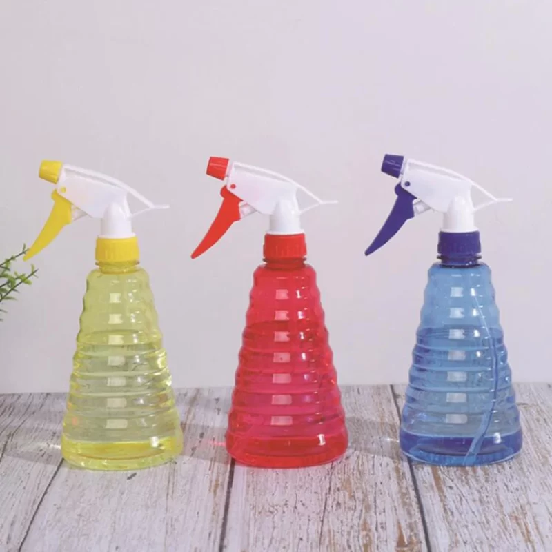 450ML Hand-Pressed Water Cans Sprayer Water Bottle Multi-purpose Kitchen Cleaning Spray Bottle Watering Can, Garden Sprinklers - Image 3