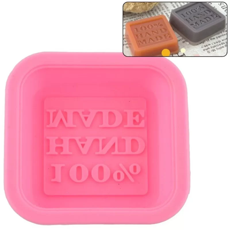 Hot Sale 1PC 100% Hand Made DIY Silicone Mold Soap Mold Fondant Cake Decorating Tools - Image 2