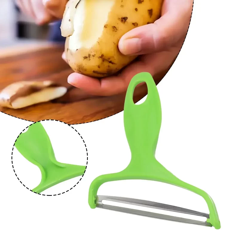 Stainless Steel Potato & Cabbage Peeler Grater Salad Multi-Function Grater With Non-slip Handle Kitchen Tools - Image 6