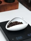 Coffee Beans Dose Trays Pure White Smooth Porcelain Teaspoon Tea Separator Vessel Set Tools For Coffee Bar Ista Accessories - Image 6