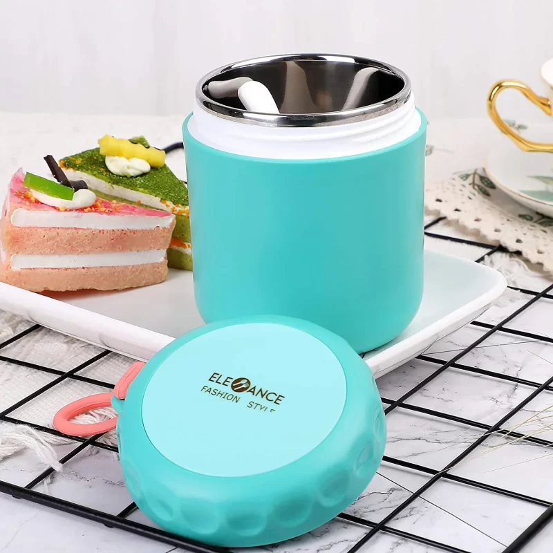 Mini Thermal Lunch Box for kids Stainless Steel Vaccum Cup Soup Cup Insulated Lunch Box Portable Breakfast Milk Food Container - Image 4