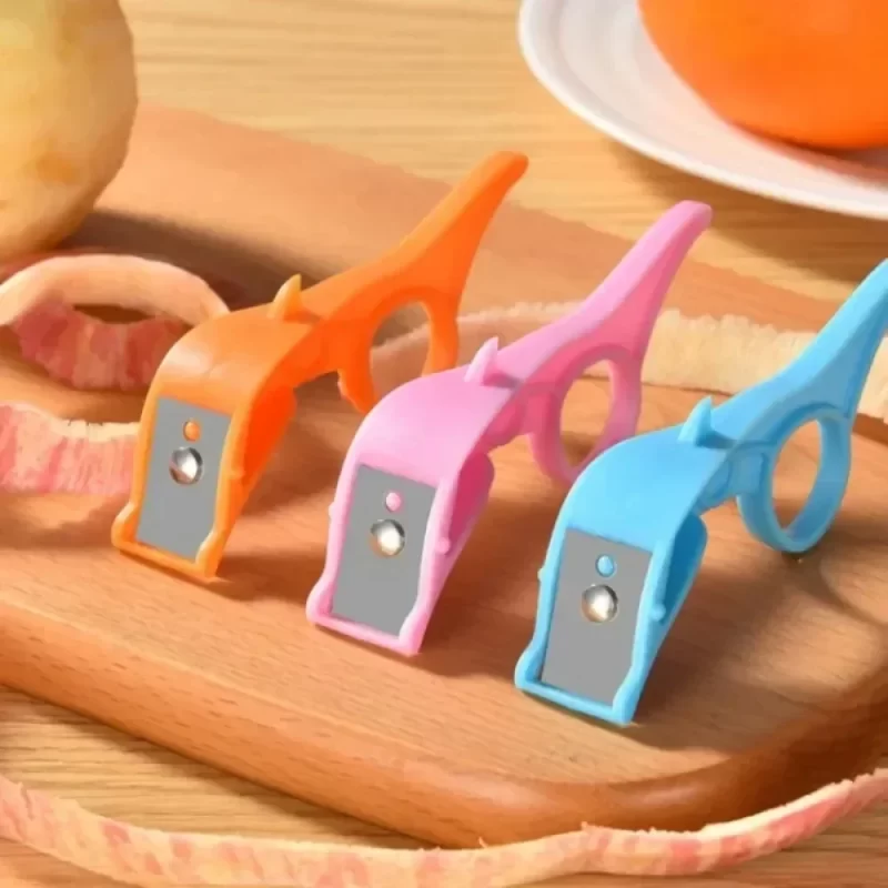 Fruit Apple Kiwi Peeler Orange Cutter Vegetable Peel Peeler Knife Stainless Portable Manual Peeling Potatoes Peeler Kitchen Tool - Image 2