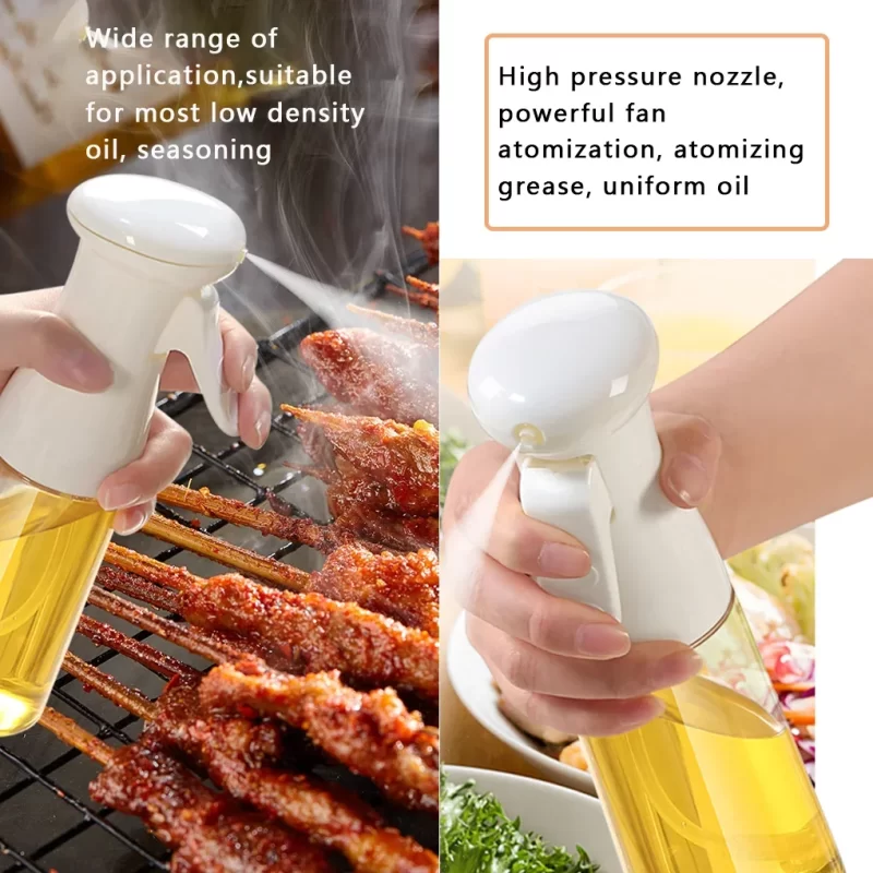 Olive Oil Spray BBQ Cooking Kitchen Baking Sprayer Oil Spray Dispenser Salad Empty Bottle Vinegar Bottle Barbecue Tool for Home - Image 6