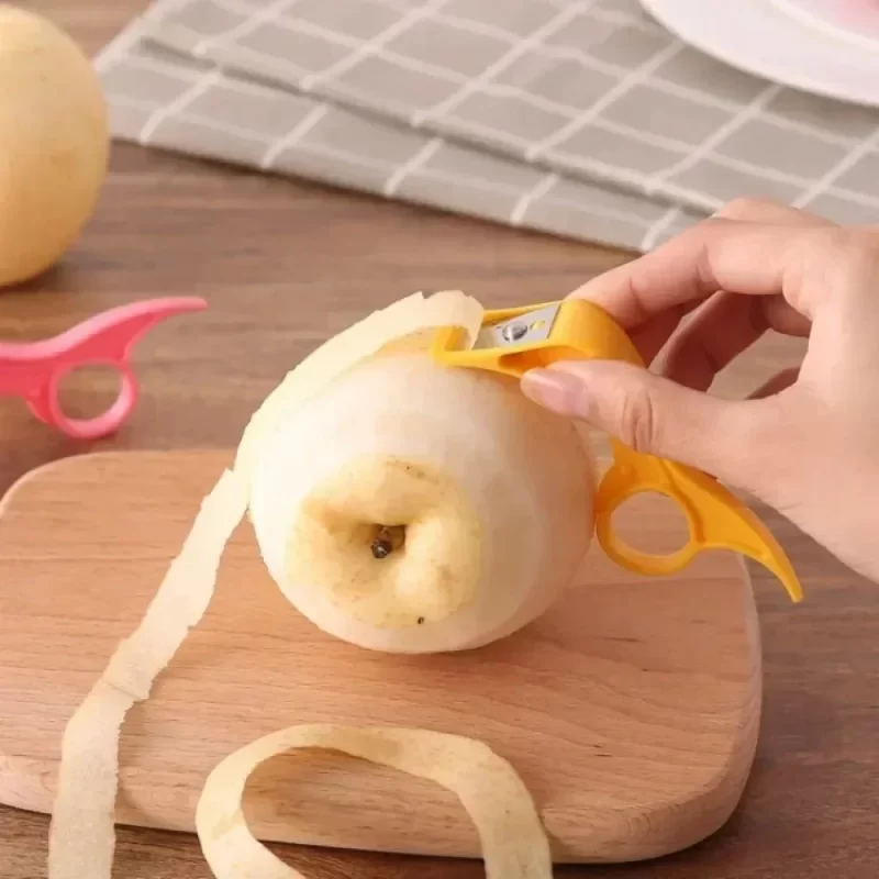 Fruit Apple Kiwi Peeler Orange Cutter Vegetable Peel Peeler Knife Stainless Portable Manual Peeling Potatoes Peeler Kitchen Tool - Image 4