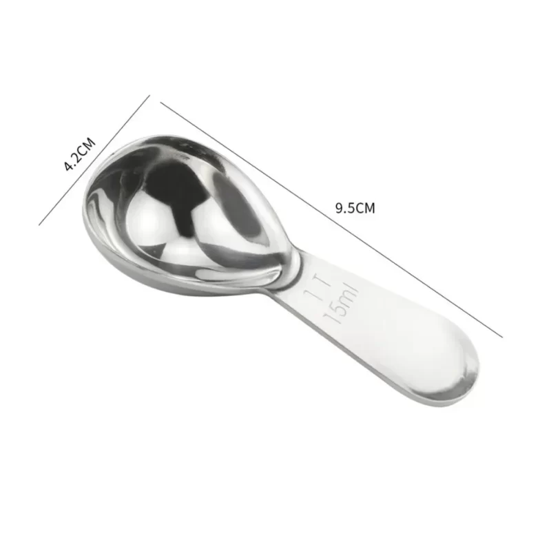 15/30ml Measuring Spoon Teaspoon With Scale Stainless Steel Coffee Scoop Cake Baking Flour Food Measuring Scoops Kitchen Tools - Image 3