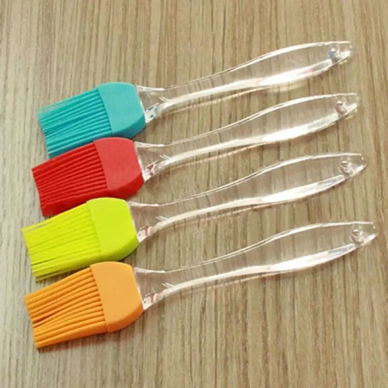 Kitchen Silicone Grill Brush Bread Chef Brush Pastry Oil Cooking Smear BBQ Brush Seasoning Brush Baking Pan Oil Brush BBQ Tool - Image 3