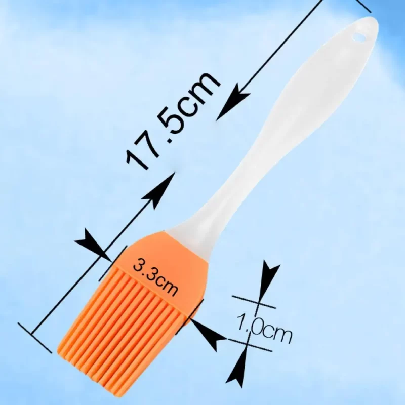 Kitchen Silicone Grill Brush Bread Chef Brush Pastry Oil Cooking Smear BBQ Brush Seasoning Brush Baking Pan Oil Brush BBQ Tool - Image 6