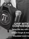 Pi Symbol Line Drawing Thermal Insulated Lunch Bag Maths Science Resuable Lunch Container School Multifunction Bento Food Box - Image 3