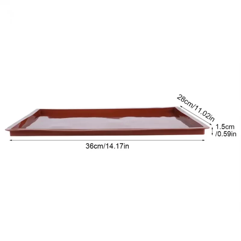 Non-Stick Silicone Baking Mat Pad Swiss Roll Baking Sheet Rolling Dough Mat Large Size For Cake Cookie Macaron Mat Pad - Image 6